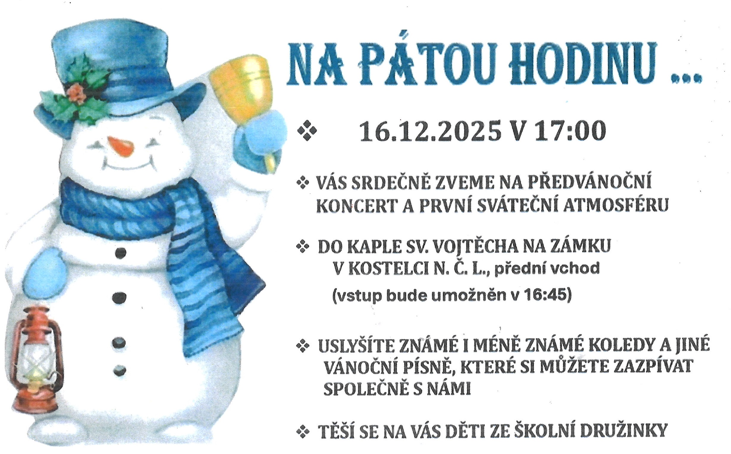 Předvánoční koncert